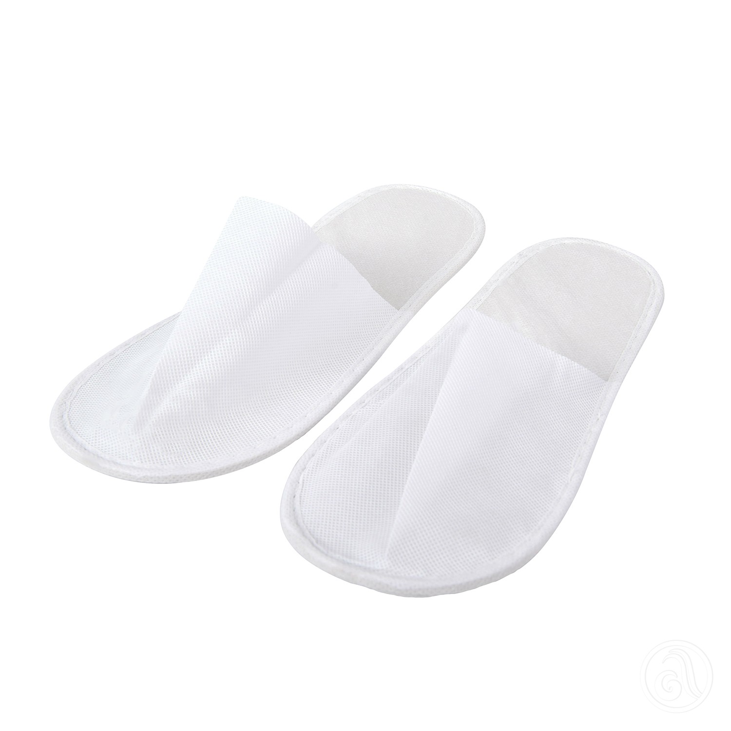 LIDER Labor Pro White Disposable Closed Slippers 2/1