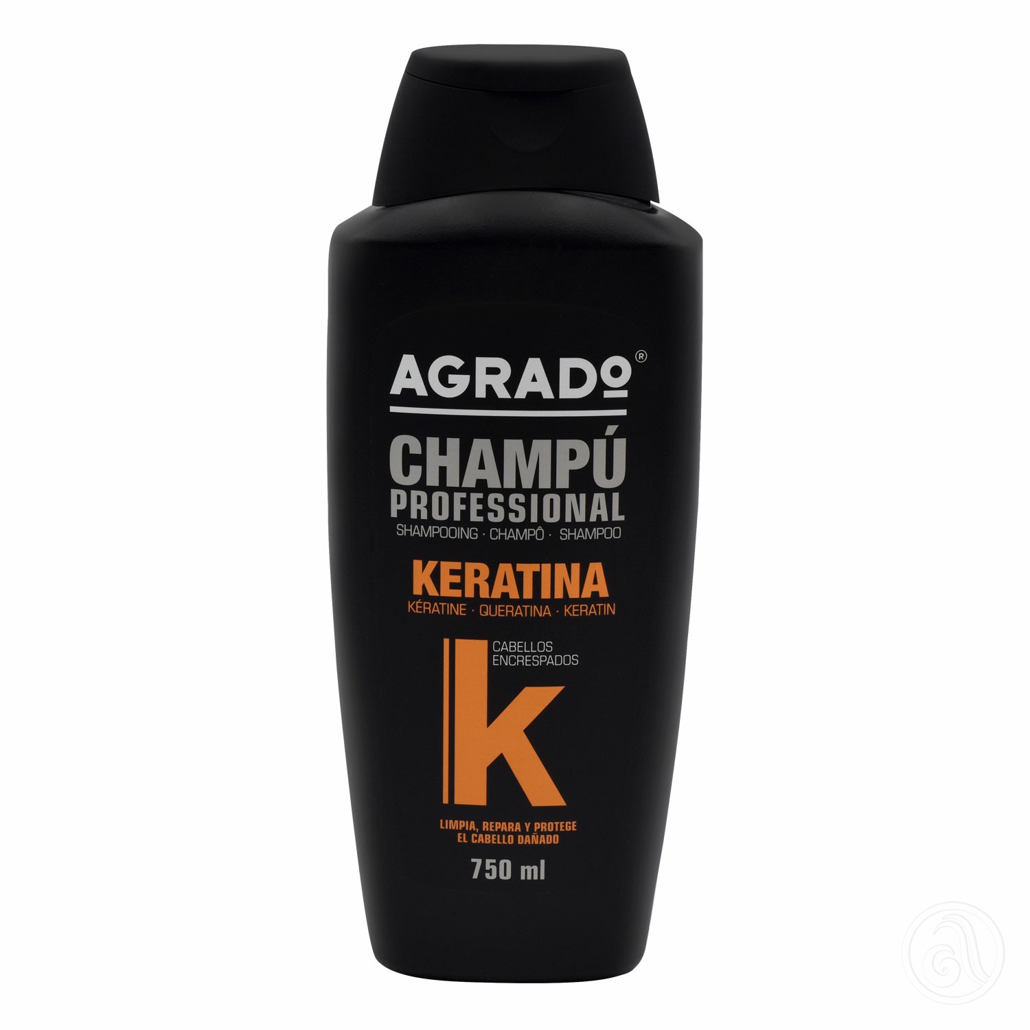 AGRADO Šampon za neposlušnu kosu Keratin - 750 ml