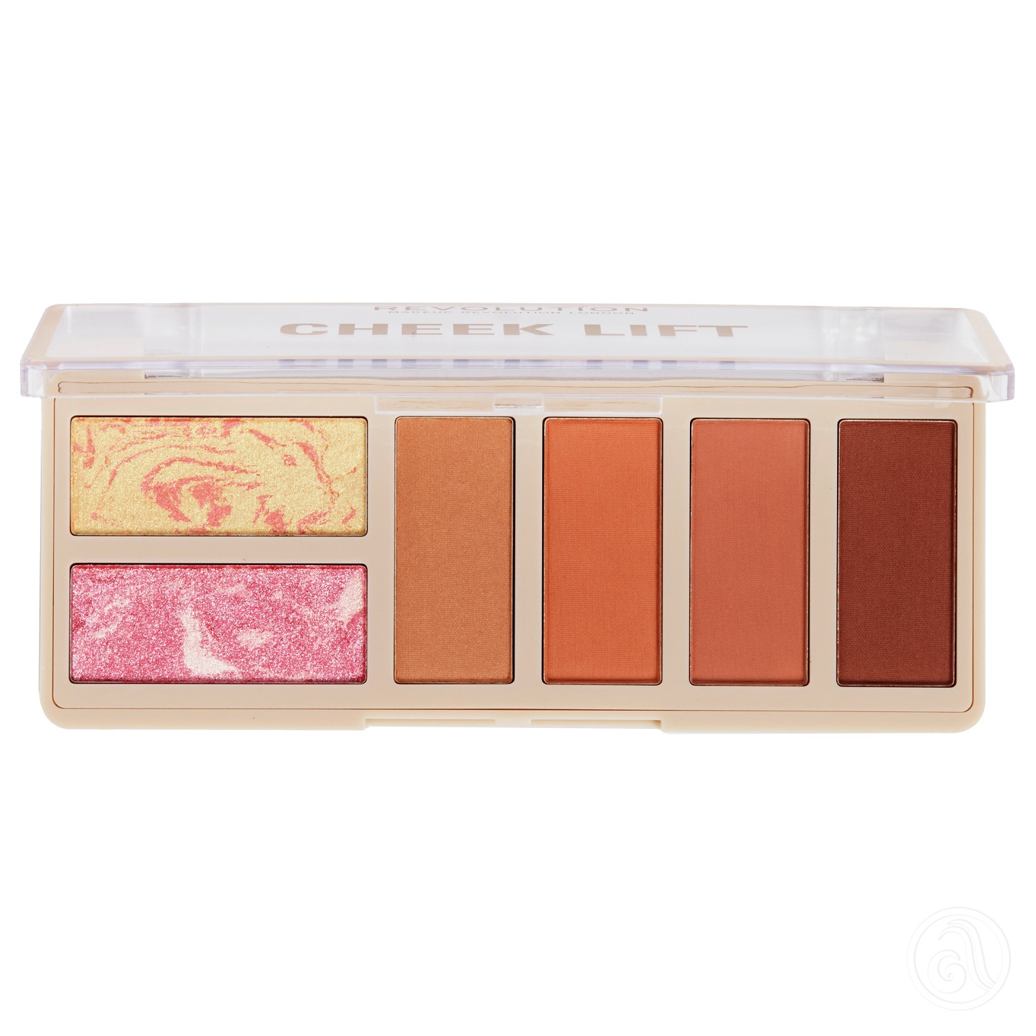 REVOLUTION Paleta Cheek Lift Coral Dreaming 10.8g