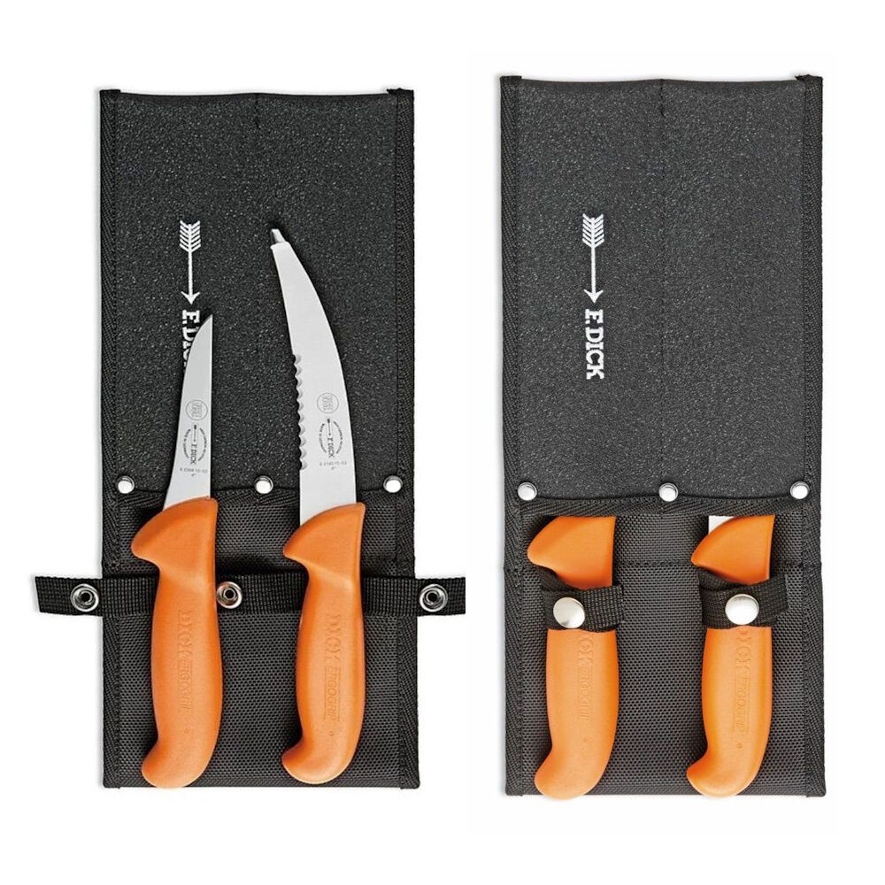 Dick Set lovačkih noževa, 3 komada, Narandžasti