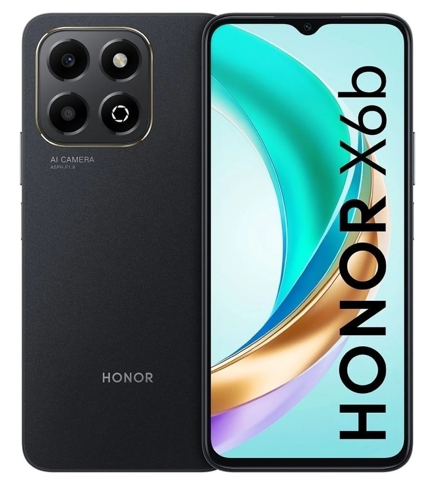 Honor mobilni telefon X6b 6GB/256GB, crni