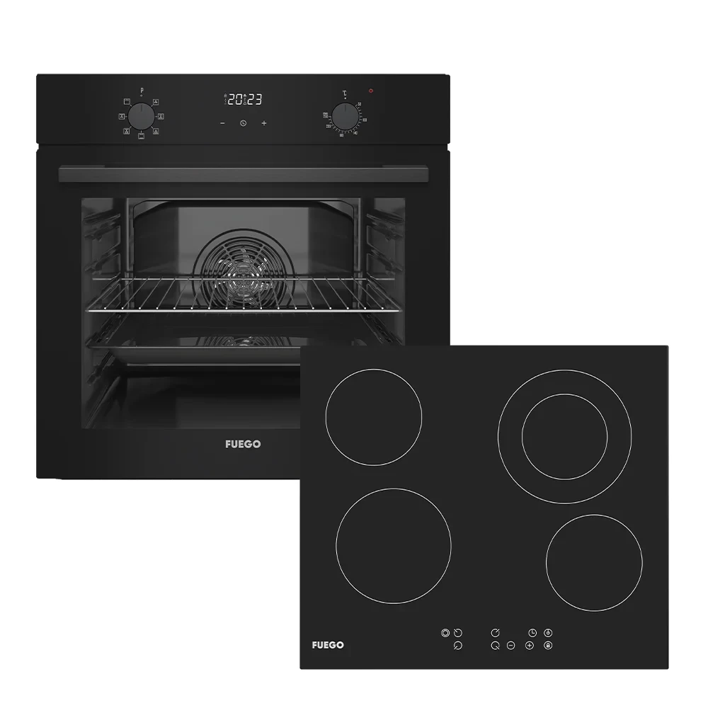 Fuego Ugradbeni set OVHBFGND 7641B, Crni