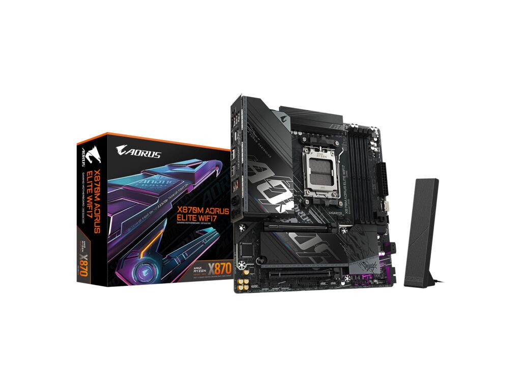 Gigabyte Matična ploča X870M Aorus Elite, AM5