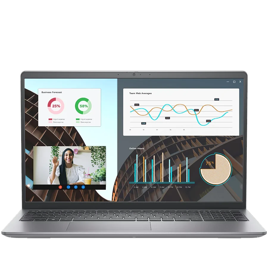 DELL Laptop Vostro 3530, Core i3-1305U, 15.6", 8GB RAM, 512GB SSD, Sivi