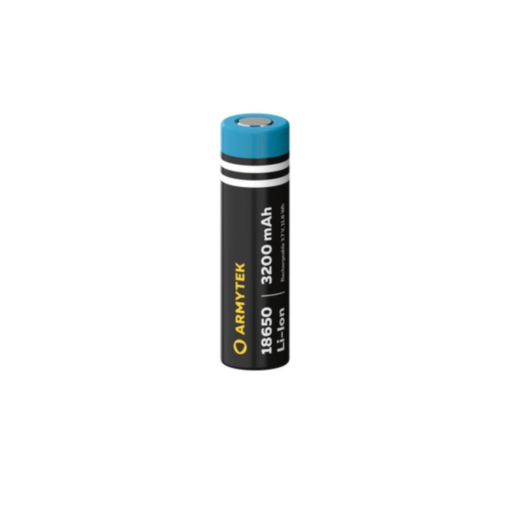 Armytek Baterija 18650 Li-Ion 3200mAh, Unprotected, Punjiva