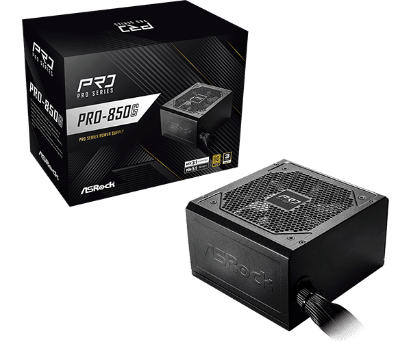 Asrock Napajanje Pro PSU, 850W, 80 Plus Gold