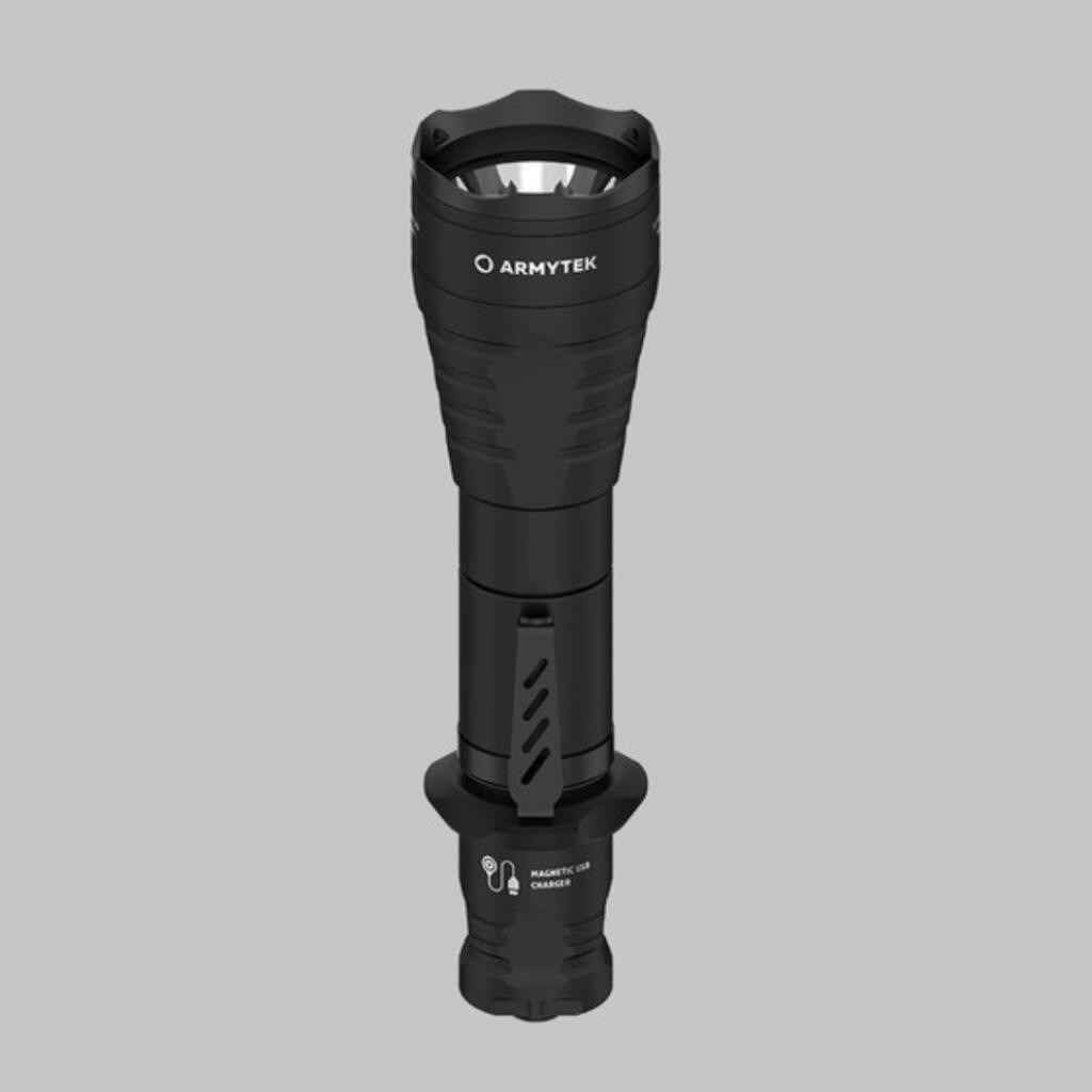 Armytek Lampa Predator v3.5 Pro USB + 3500mAh / XHP35HI, Toplo svijetlo, Crna