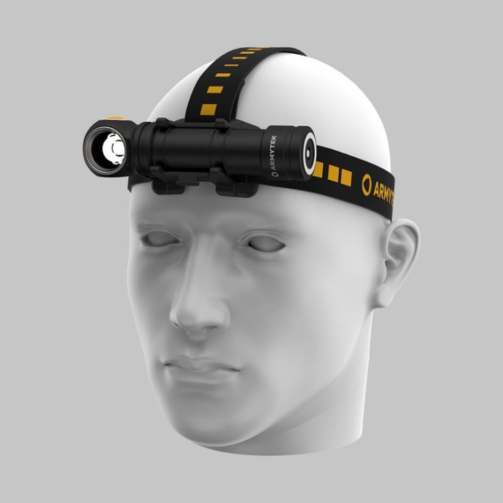 Armytek Lampa za glavu Wizard v4 C2 Pro Max LR USB + 5000 mAh / XHP70.2 PCB, Toplo svijetlo