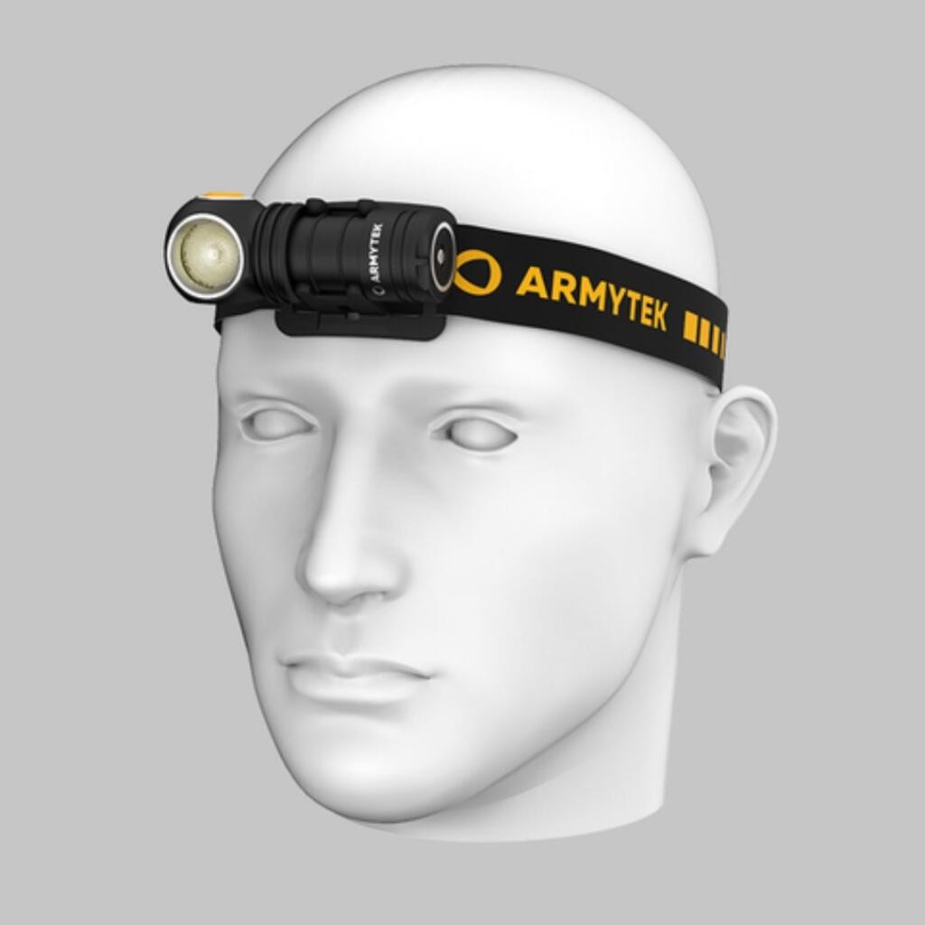 Armytek Lampa za glavu Wizard v4 C1 Pro USB + 900 mAh / LH351D PCB, Toplo svijetlo