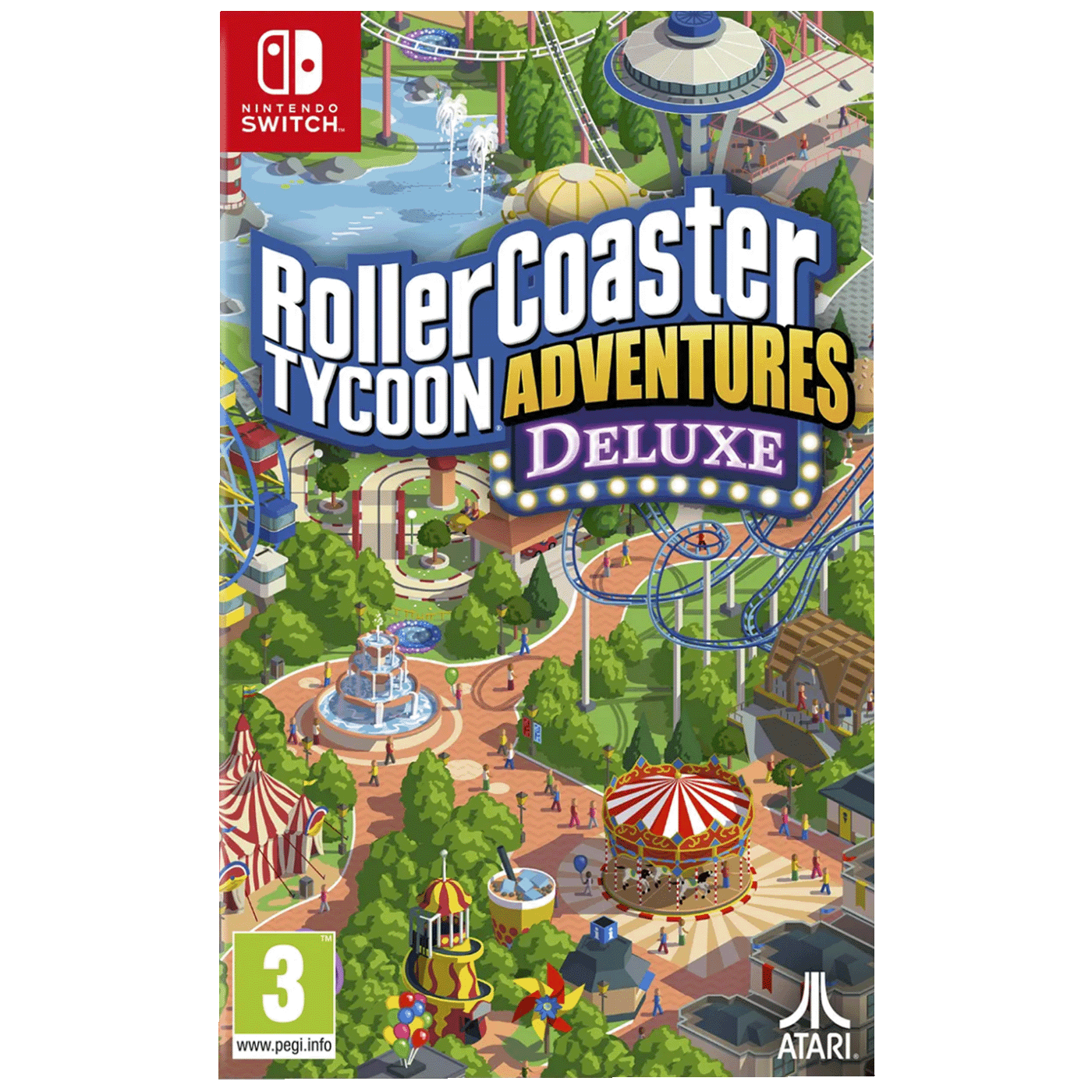 ATARI Igra za Nintendo Switch Rollercoaster Tycoon Adventures Deluxe