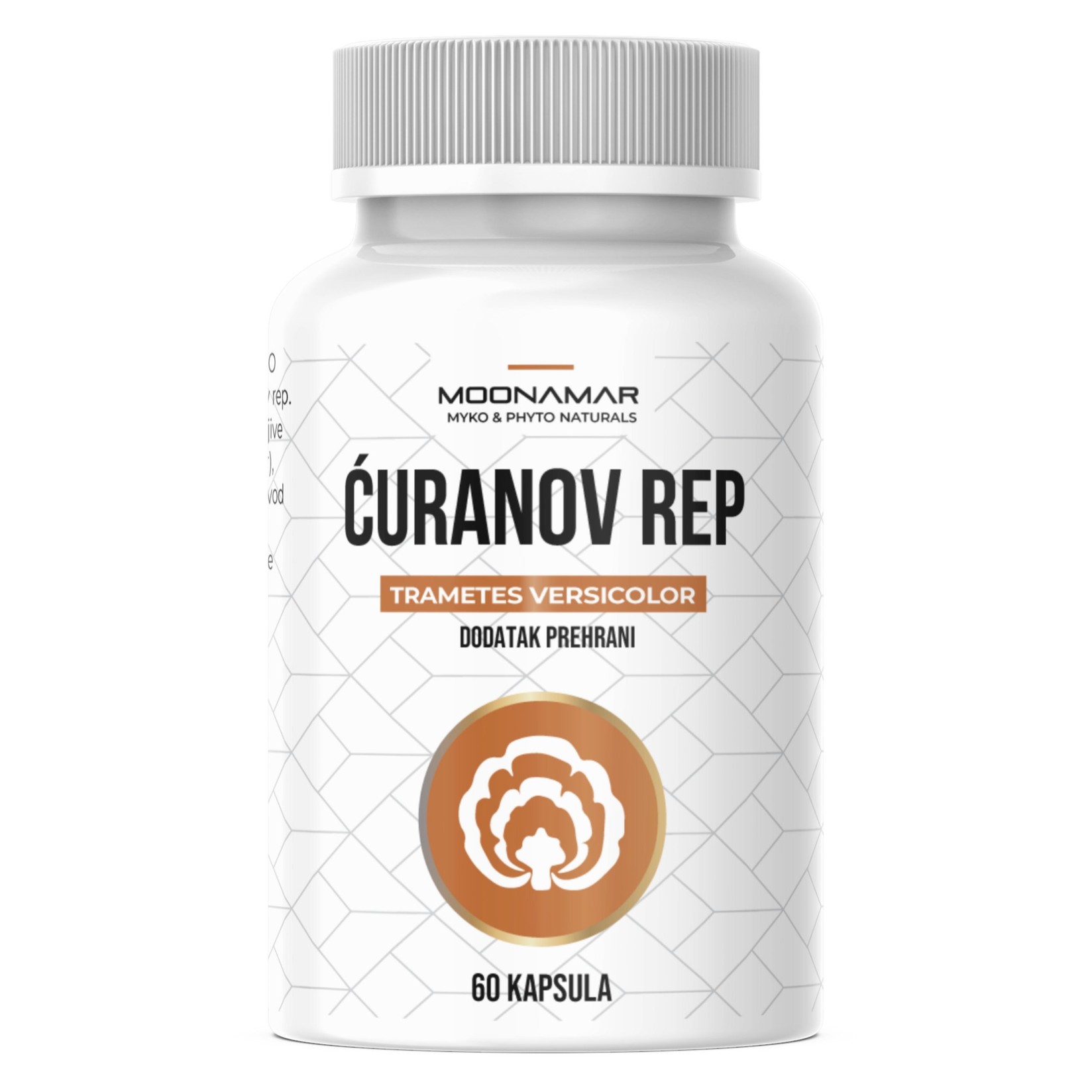 MOONAMAR Ćuranov rep kapsule Trametes v. - Puranov rep, 60 komada