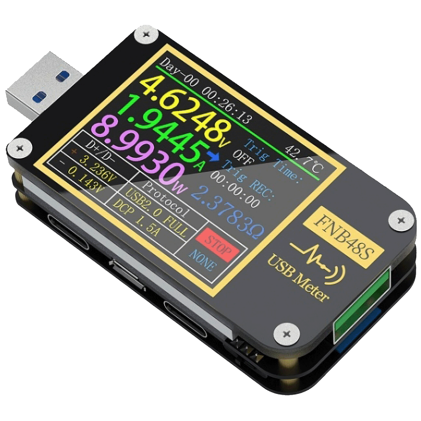 NN-SU USB multifunkcionalni tester za brzo punjenje FNB48S