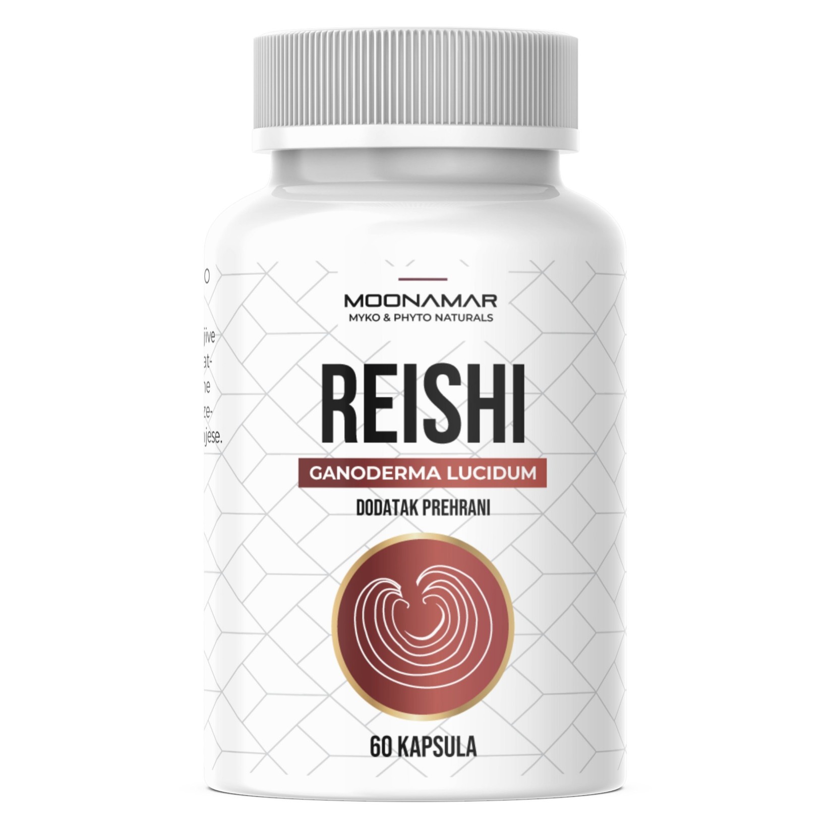 MOONAMAR Reishi kapsule Ganoderma l., Rajši, 60 komada