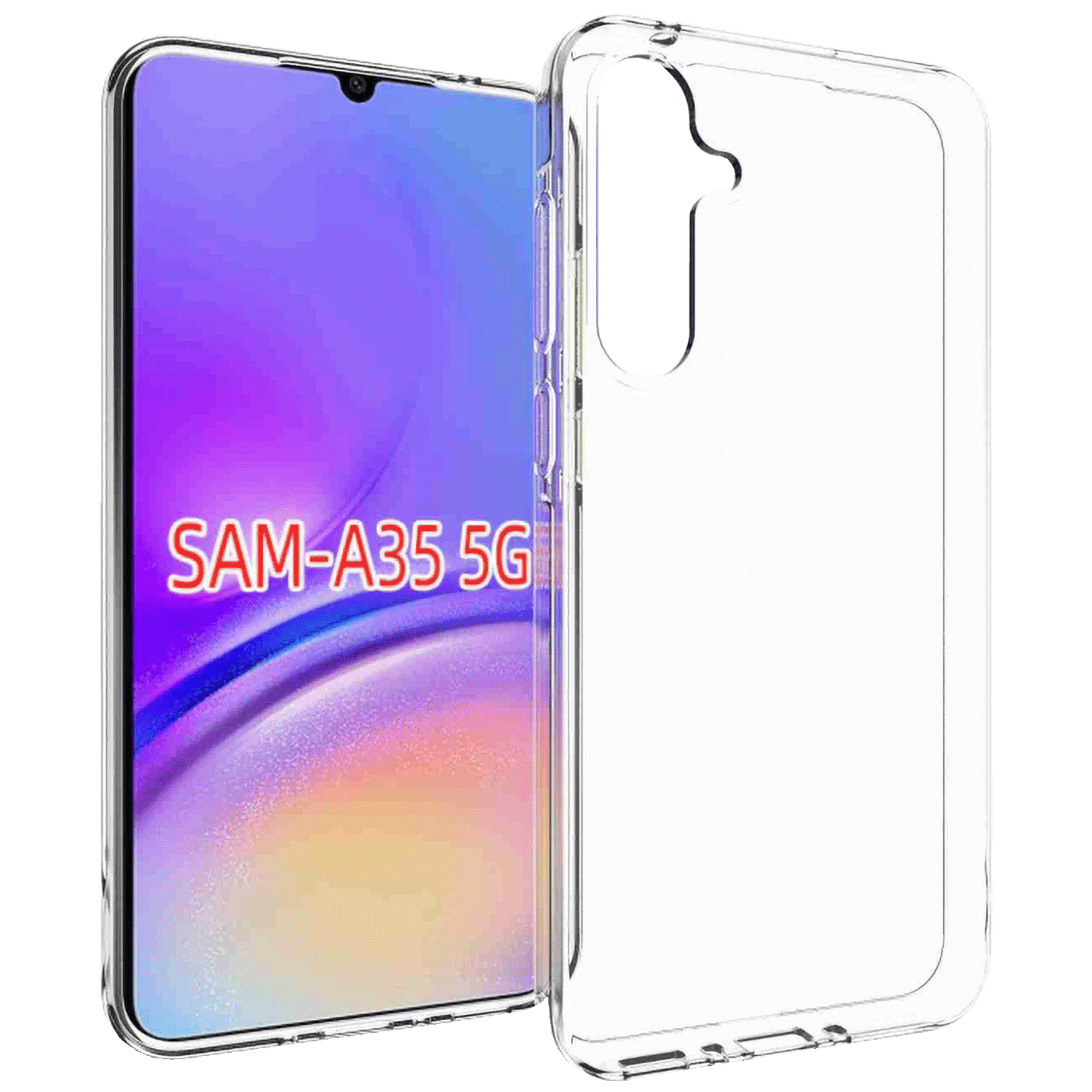 NN-SU Maska za Galaxy A35 5G, Transparentna