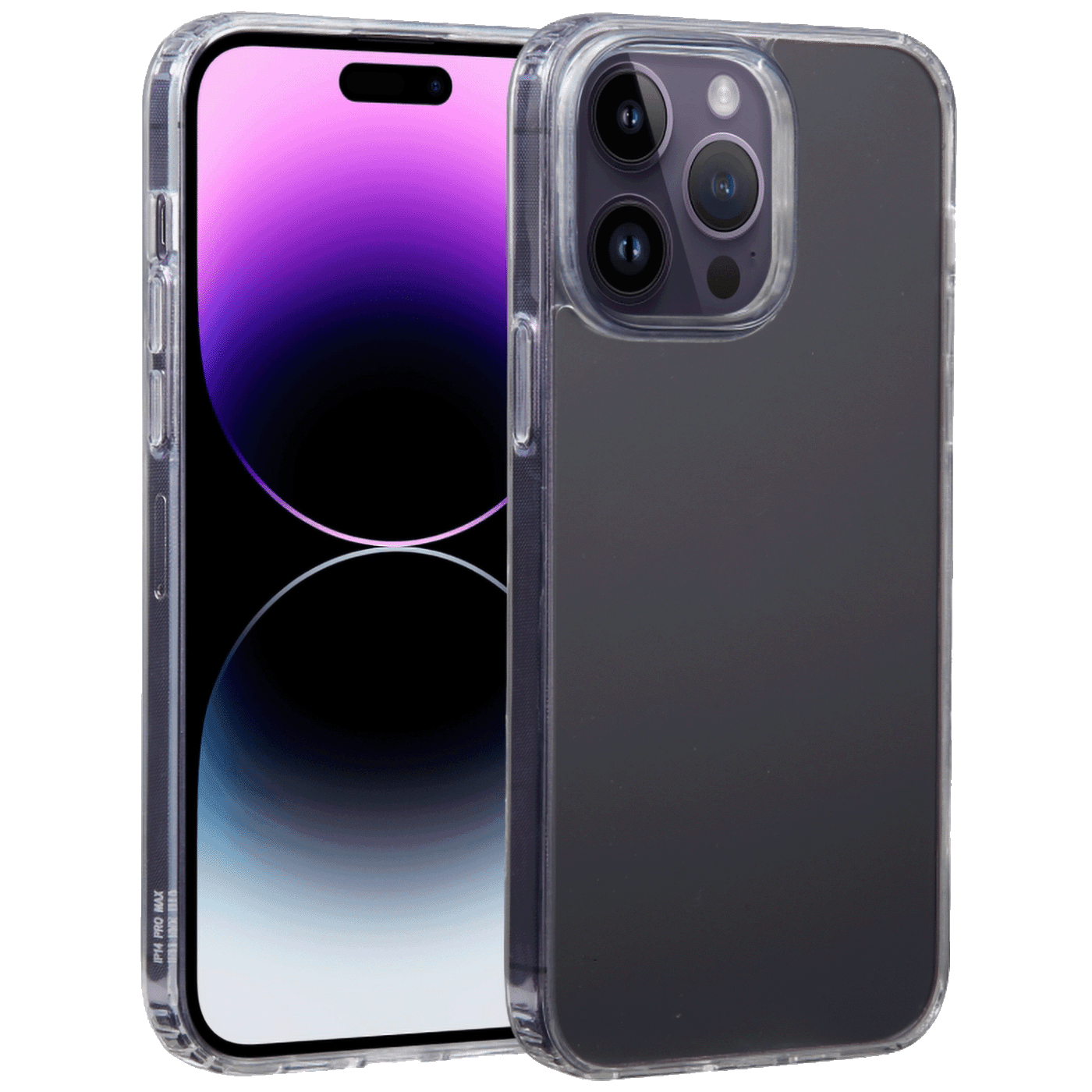 GABEI Maska za iPhone 14 Pro, Acrylic Phone Case, Providna