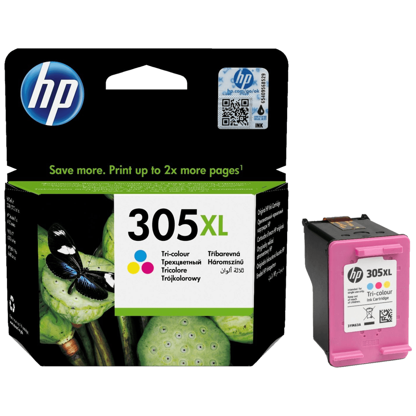HP Tinta 305XL HP305XL 3YM63AE, Kolor