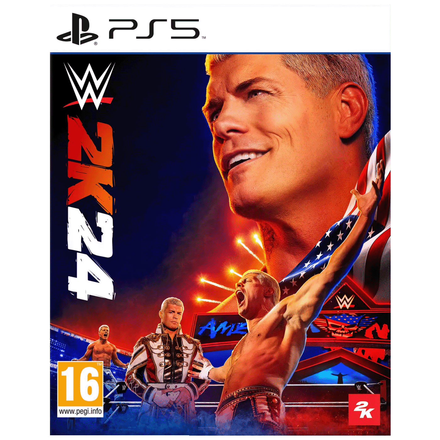TAKE 2 Igra za PlayStation 5 WWE 2K24