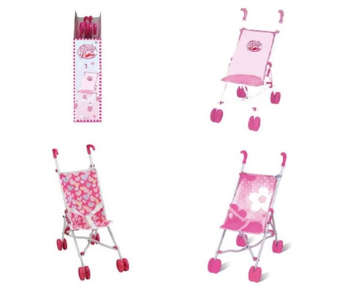 Igračka Bambolina kisobran kolica set