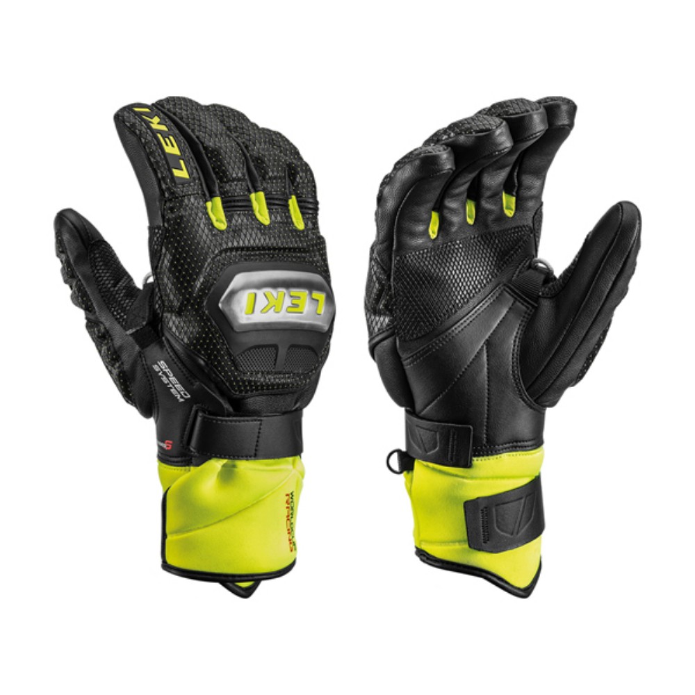 LEKI Ski rukavice WC, Race, Ti S Speed sistem, Crno-žute