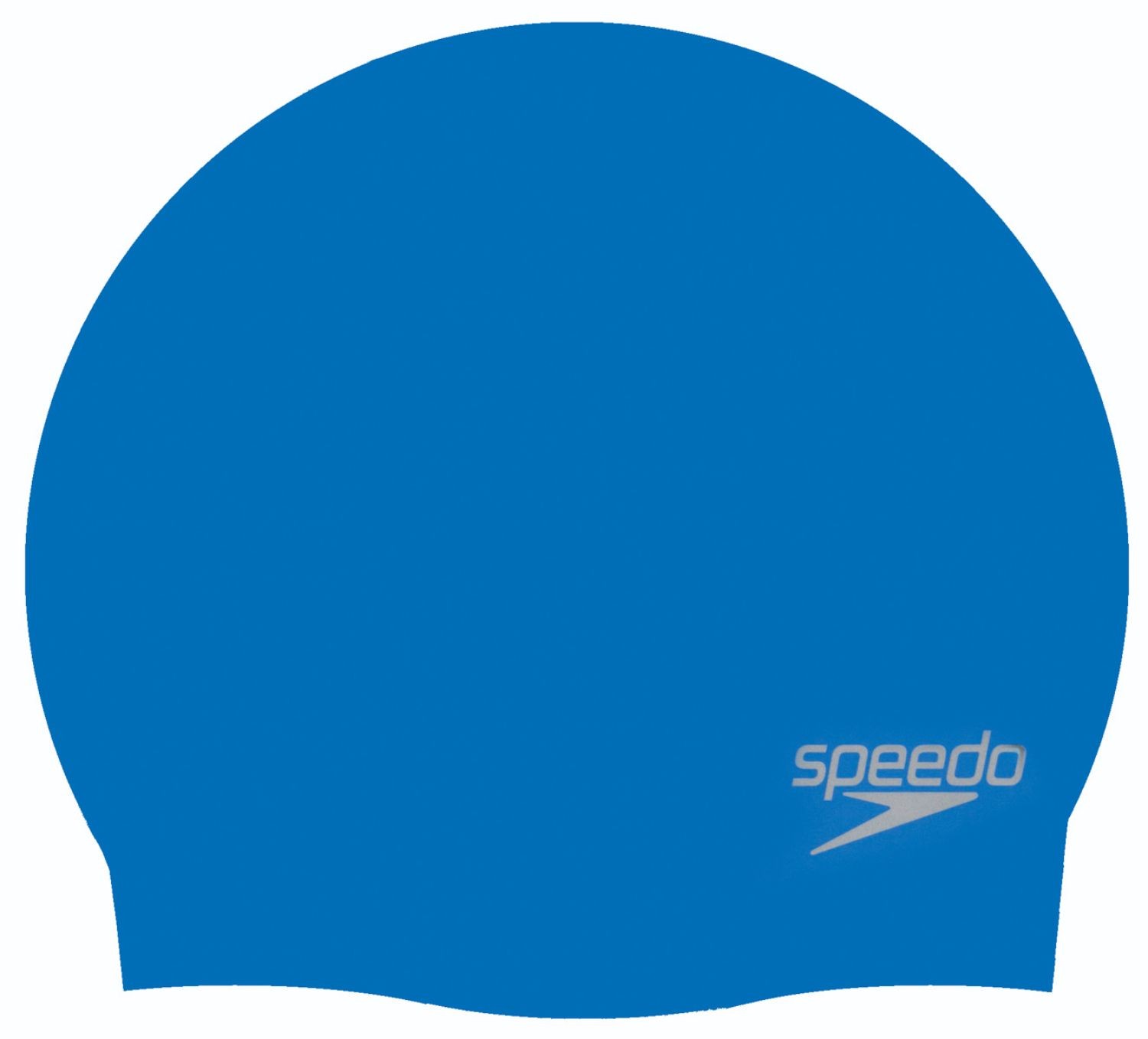 SPEEDO Dječija kapa za plivanje Plain Moulded Silicone Junior, Plava