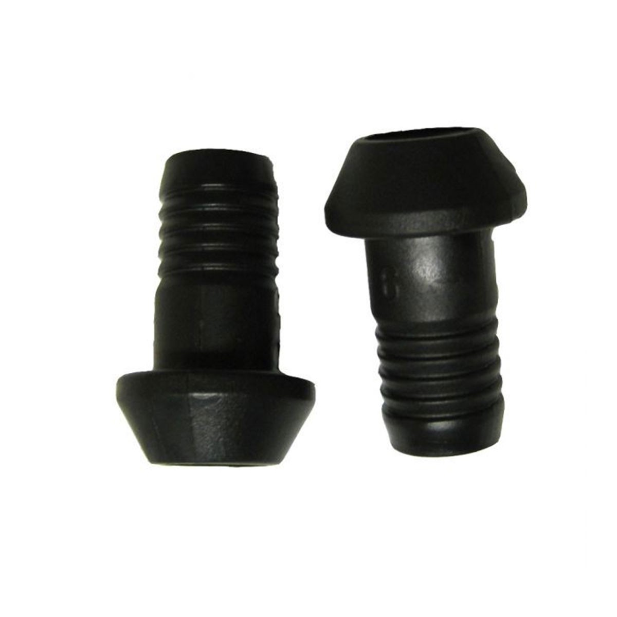 LEKI Graničnici korpe za slalom štapove Fix, 10 mm, 2 komada, Crni