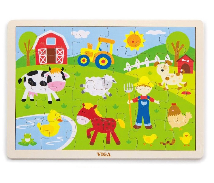 Master Igračka Master drvene puzle domaće životinje