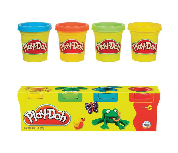 Playdooh Playdooh mini pack 4 kantice