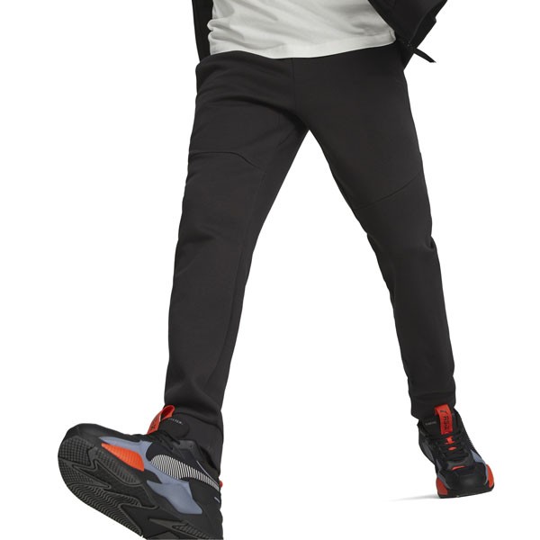 Puma Donji deo trenerke za muškarce Tech, Crni