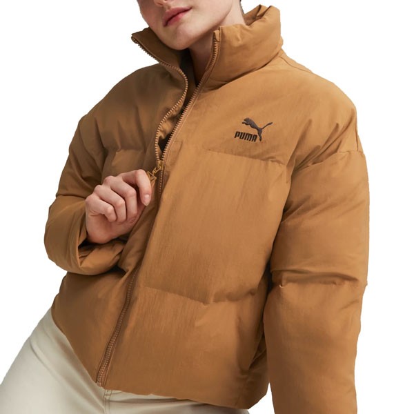 Puma Ženska jakna Classics oversized, Smeđa