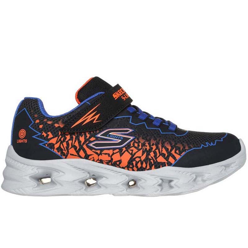 Skechers Patike za dječake Vortex 2.0, Crno - narandžaste