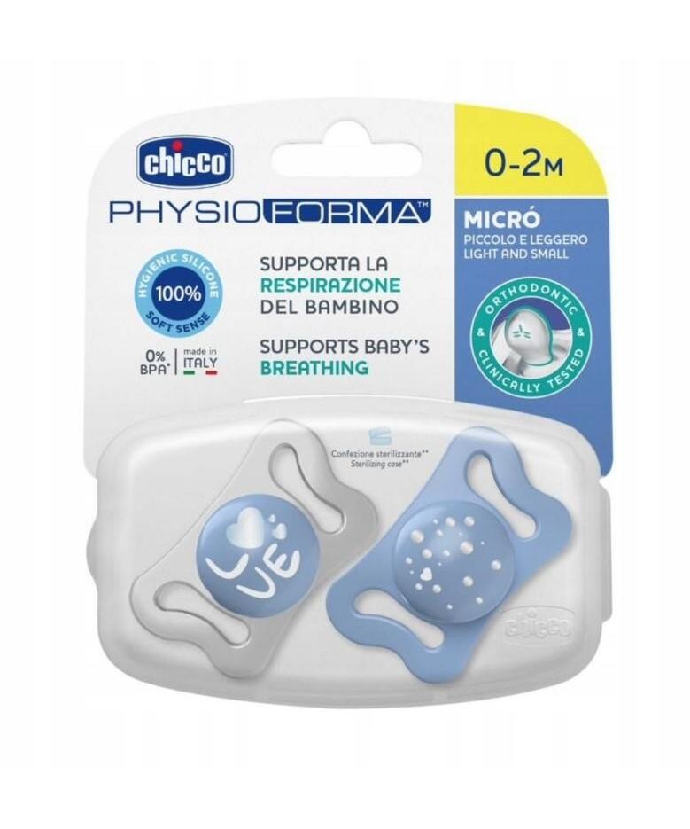 Chicco Micro silikonska ležaljka, 0-2m, 2 dijela, roza