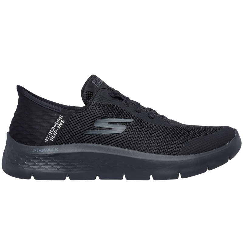 Skechers Muške patike Go walk flex slip ins, Crne