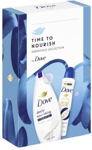 Dove Set dezodorans 250ml i dubinski hranjivi gel za tuširanje 250ml