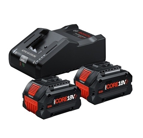Bosch Starter-Set baterija 2xGBA 18V 8.0 Ah+punjac GAL18V160