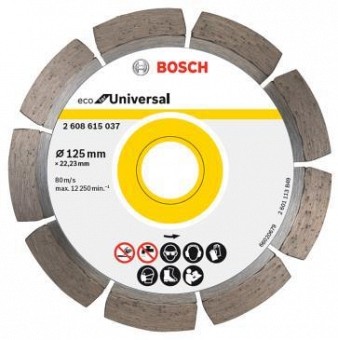 BOSCH dijamantska rezna ploča ECO za Universal 2608615031, 230x22.23x2.6x7