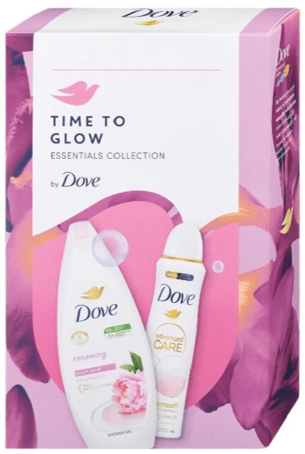 Dove set dezodoransa 250ml i obnavljajući gel za tuširanje 250ml