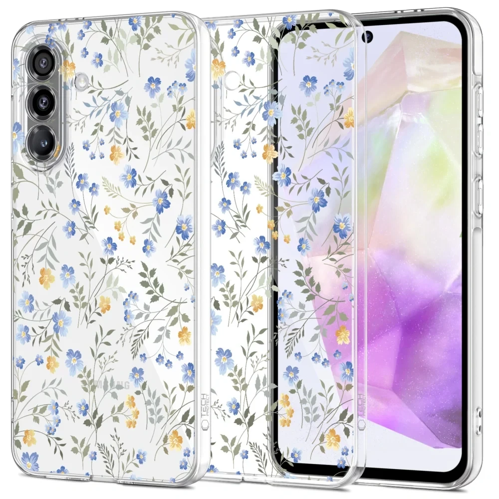 Tech-protect Magsafe maska za mobilni telefon za Galaxy A36 5G Flexair, Spring flowers