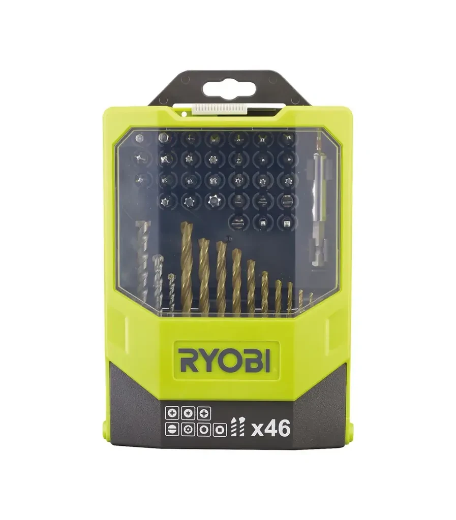 Ryobi Set burgija i bitova RAK46MIXC, 46 dijelova