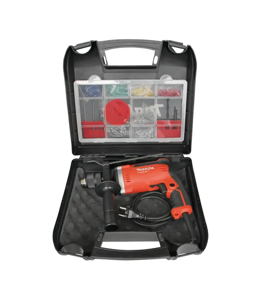 Makita MT Udarna bušilica M8101KSP, Crveno-crna