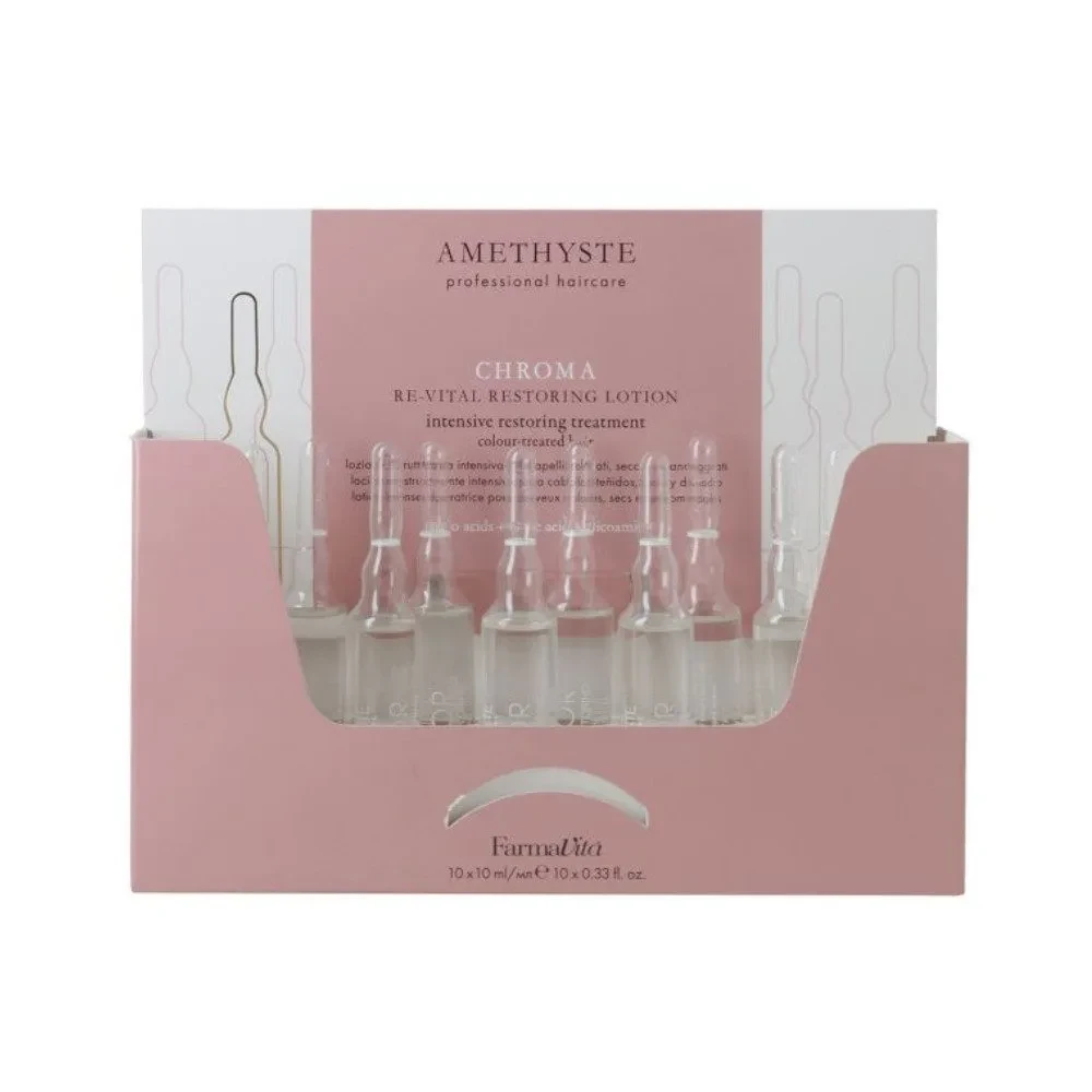 Farmavita Tretman za obojenu kosu Amethyste Chroma, 10 komada, 10 ml