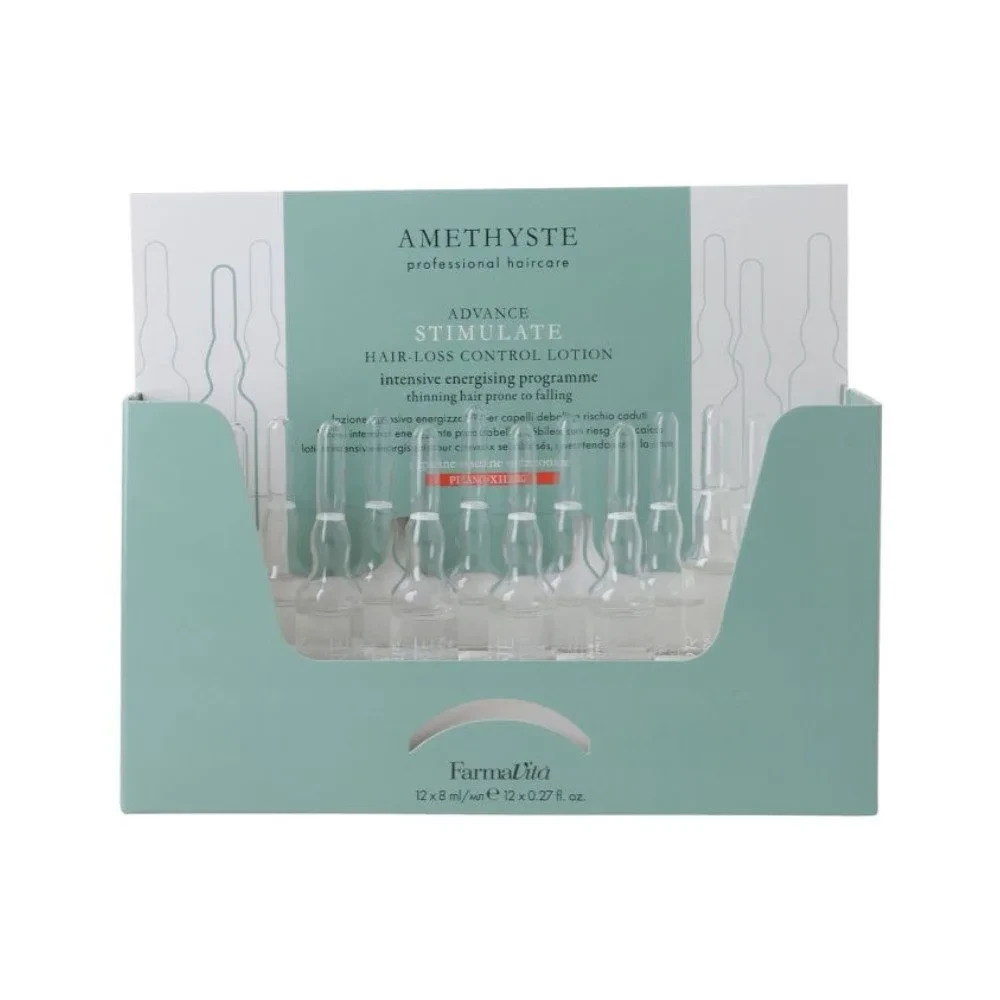 Farmavita Tretman protiv opadanja kose Amethyste Advance Stimulate, 12 komada, 8 ml