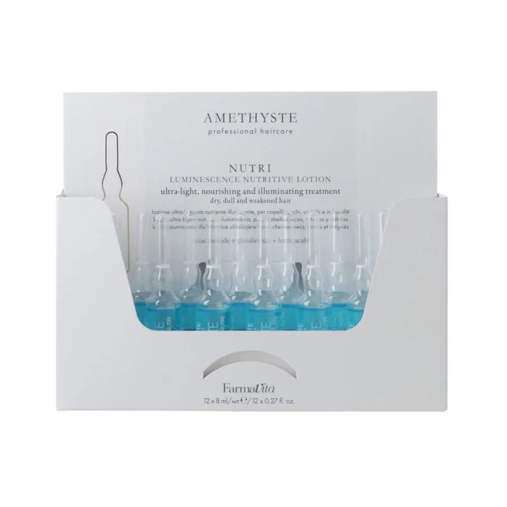 Farmavita Tretman za obnovu kose Amethyste Nutri, 12 komada, 8 ml