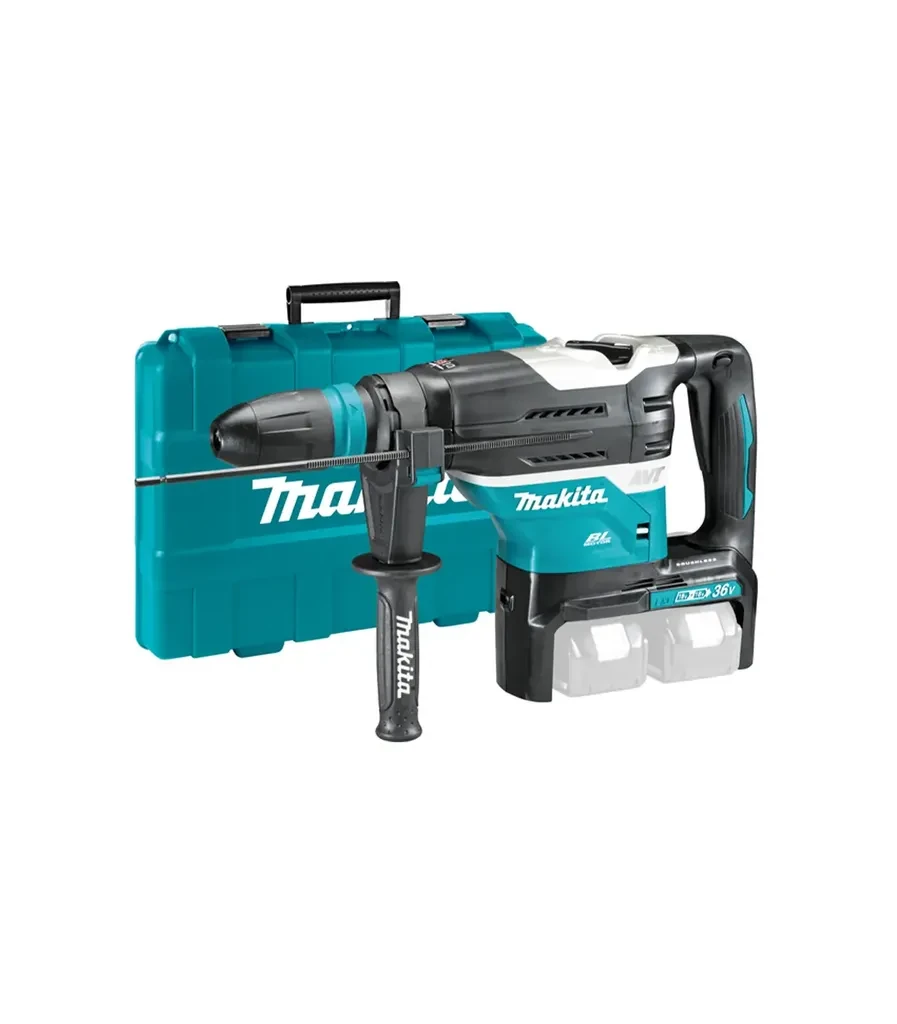 Makita Akumulatorska bušilica-čekić DHR400ZKN, Plavo-crna