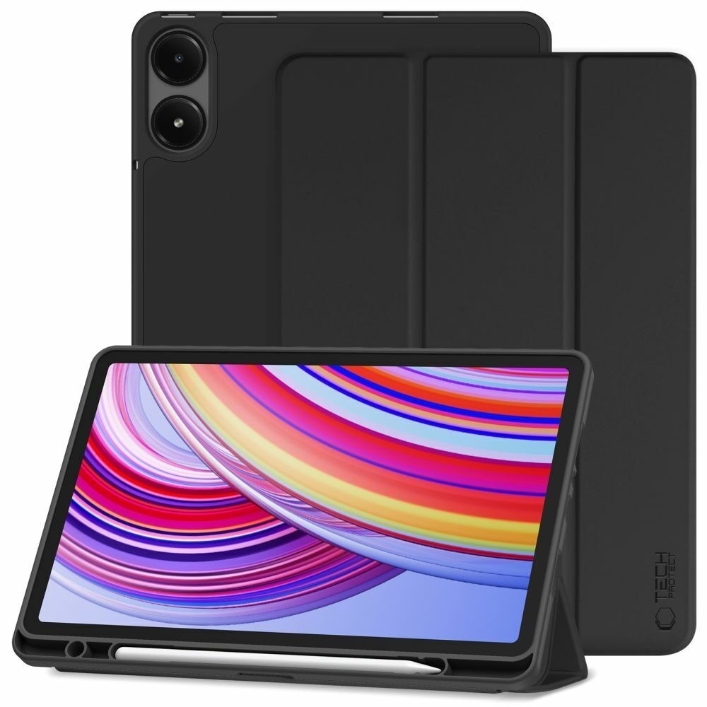 Tech-Protect Futrola za tablet za Xiaomi Redmi Pad Pro SC Pen, 12.1", Crna