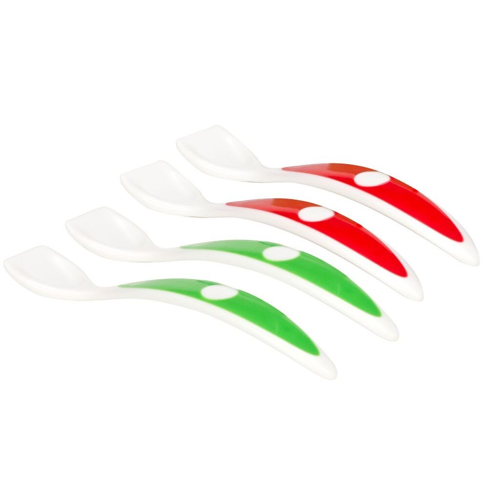 Dr Browns Kašičice za bebe, Crveno-Zelene