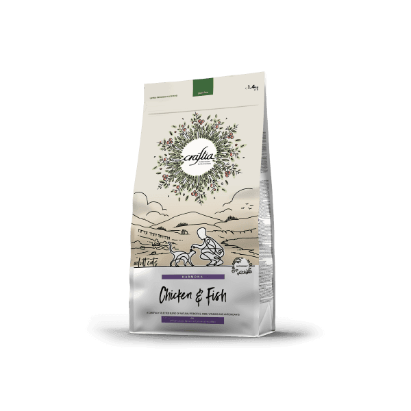 Craftia Harmona Hrana za mačke, piletina i riba 1,4 kg