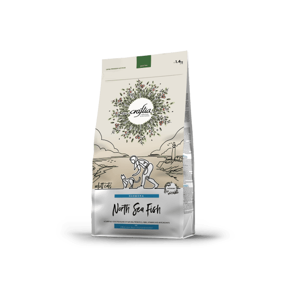 Craftia Harmona Hrana za odrasle mačke, ribe iz Sjevernog mora 320t 1,4 kg
