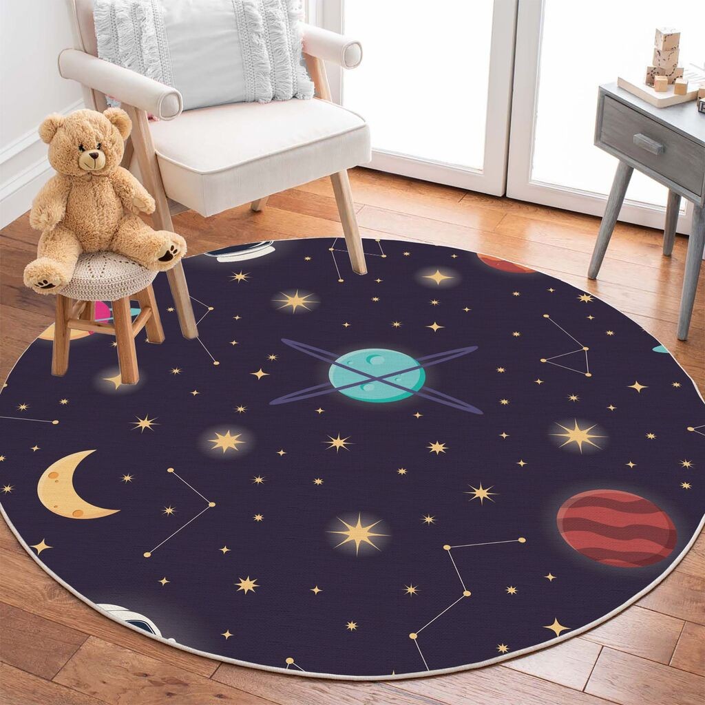 Conceptum Hypnose tepih Woopamuk164, 160X160 cm, antracit