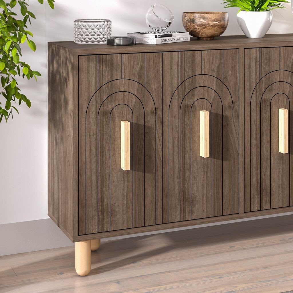 Hanah Kućna konzola Tiger, 120x73,6x29,6 cm, Orah