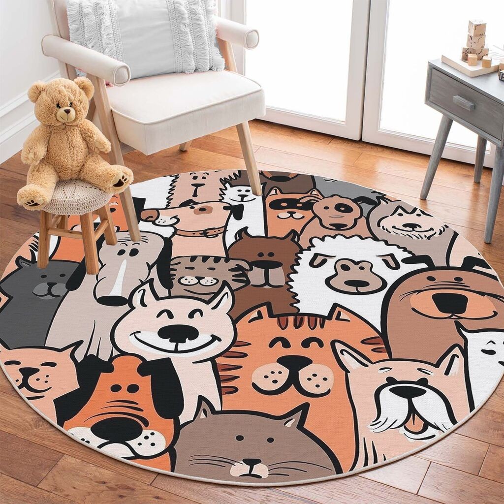 Conceptum Hypnose tepih Woopamuk144, 170X170 cm, šareni